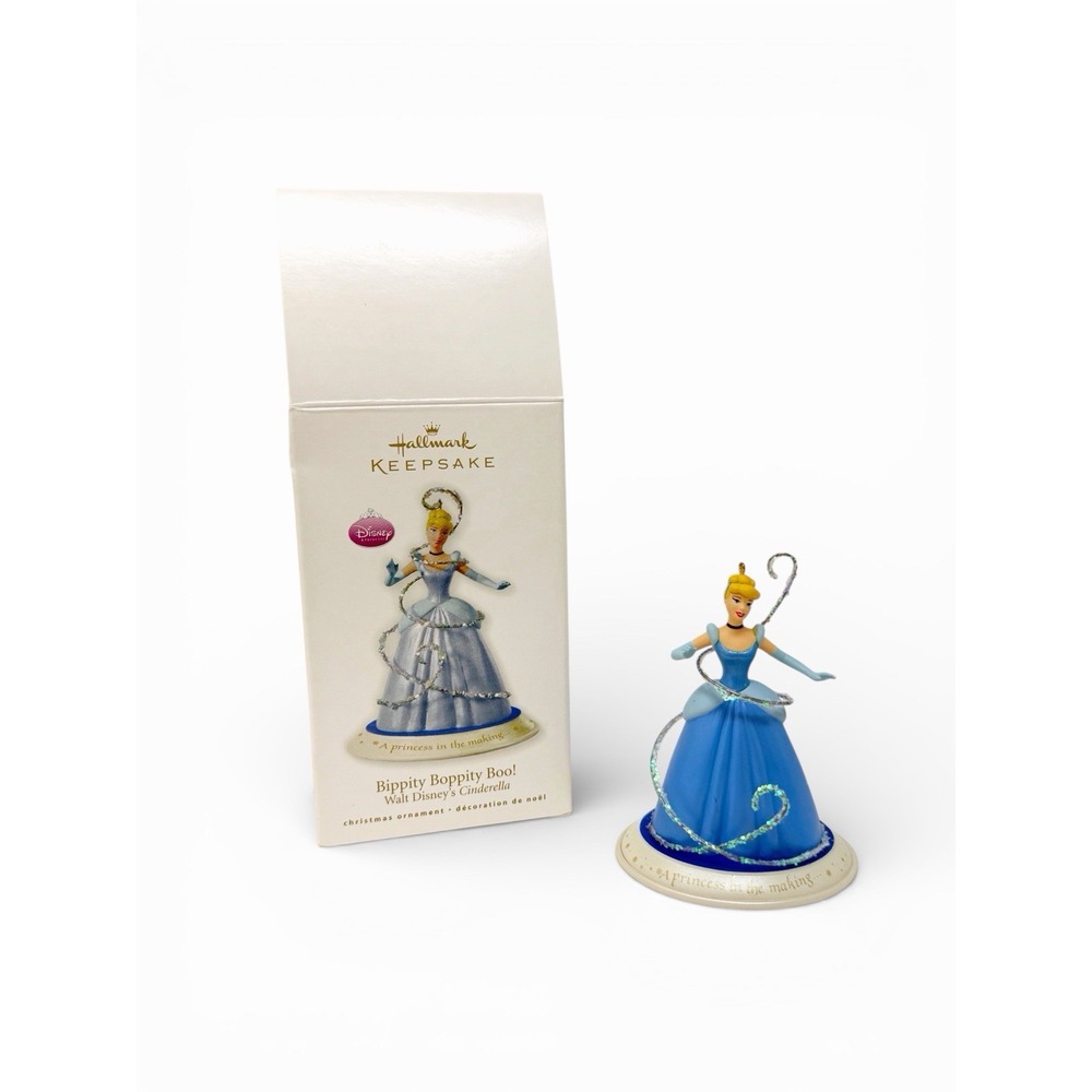 Hallmark Disney Cinderella Bippity Boppity Boo 2010 Keepsake Ornament w Box